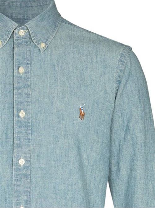 Blue cotton Polo Pony chambray shirt Polo Ralph Lauren | 710548538001